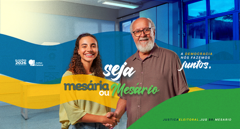 ELEIÇÕES 2026: Ainda estão abertas as inscrições para ser Mesária ou Mesário